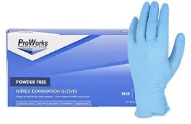 075289145117 PROWORKS Mil Powder Nitrile Exam Disposable