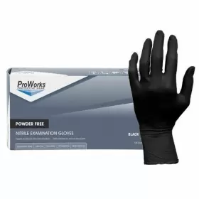 14508 PROWORKS Gloves Nitrile Powder Box Mil