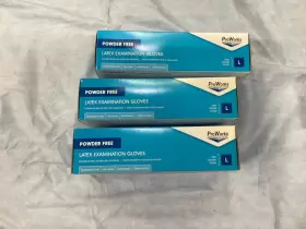 GL-L106FL PROWORKS Latex Examination Powder Gloves