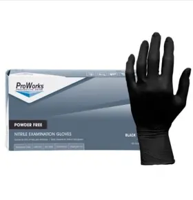 GL-N145FM PROWORKS Nitrile Exam Mil Powder Latex Box