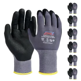 B0CPXP4JLF PTCOL Safety Gloves Micro Foam Nitrile Seamless