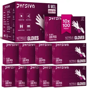MED-1 PYRSIVA Nitrile Disposable Medical Exam Glove
