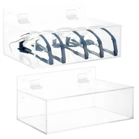 GLAS2 RAINMAE Acrylic Safety Glasses Holder Lid Stand