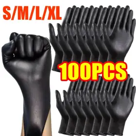 744759263315 RAPIDROO-SHOP Disposable Gloves Nitrile Kitchen #2