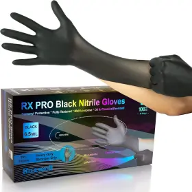 744759092663 RAXWELL Nitrile Disposable Gloves Latex Food