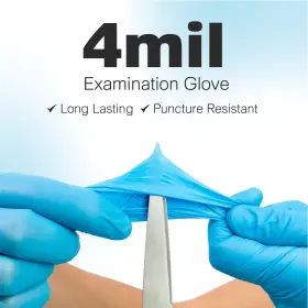850048437029 RAXWELL Nitrile Gloves Disposable Latex Mil Glov #2