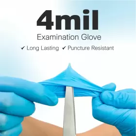 850048437043 RAXWELL Nitrile Gloves Disposable Latex Mil Glo #2
