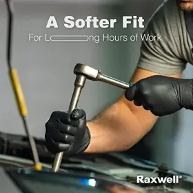 850048437265 RAXWELL Disposable Gloves Latex Mil Nitrile Larg #3
