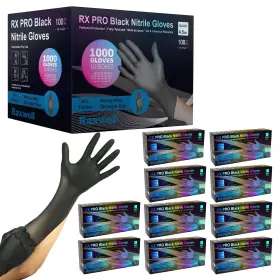 B0BVSJYYPC RAXWELL Mil Nitrile Gloves Latex Powder Food