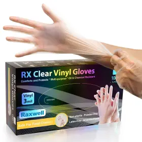 RX60001 RAXWELL Gloves Food Medical Kitchen Cleaning Tasks