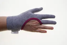 791266370913 REGIS GRIP Gloves Pack Pink Flowers