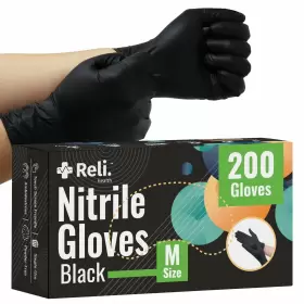 606301314848 RELI Nitrile Gloves Pack Mil Disposable