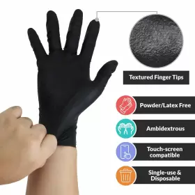 606301753654 RELI Nitrile Gloves Pack Mil Disposable #2