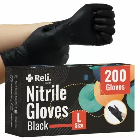 606301753654 RELI Nitrile Gloves Pack Mil Disposable