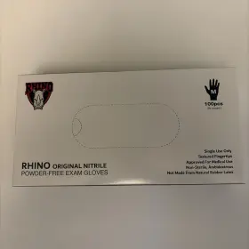 Nitrile RHINO ORIGINAL NITRILE Gloves Box
