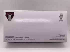 MS-50 RHION Rhino Latex Mil Powder Gloves Box #3