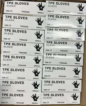 LP3200702754 ROFSON Disposable Tpe Hybrid Gloves