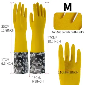 634562825865 ROYIPAI Rubber Gloves Waterproof Household #3