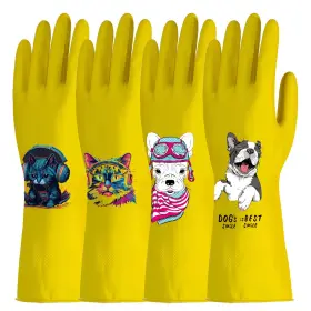 R-YSBKZH-12-4 ROYIPAI Kitchen Rubber Cleaning Cute Patterns