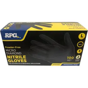 396-00303 RPG Micro Diamond Powder Mil Nitrile Gloves Box