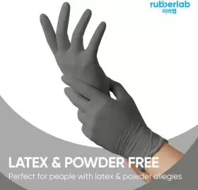 691040511696 RUBBERLAB Nitrile Gloves Food #2