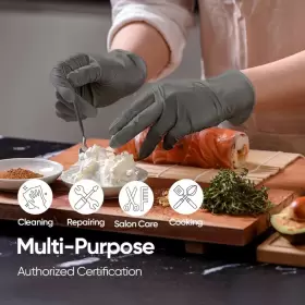 691040511696 RUBBERLAB Nitrile Gloves Food #3