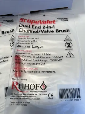 345VBL RUHOF Scopevalet Channel Brush Endoscopy #3