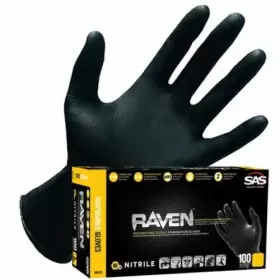 SA66519 S.A.S. SAFETY CORP Nitrile Raven Mil Glvs Xlg