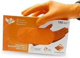 745978510914 S-G Nitrile Gloves Disposable Latex