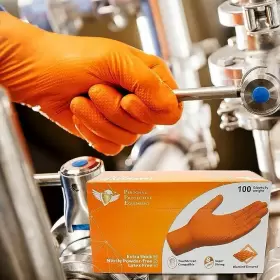 745978510938 S-G Nitrile Gloves Disposable Latex #3
