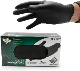 745978511058 S-G Nitrile Gloves Latex Powder Cleaning