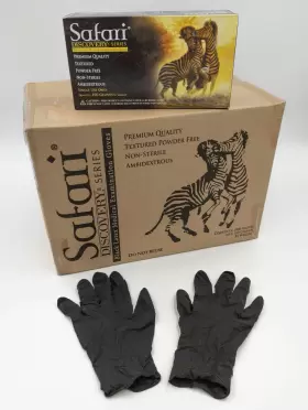 SFR-87320 SAFARI Latex Exam Gloves Mil