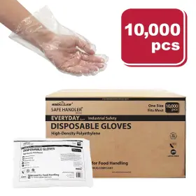 811437026651 SAFE HANDLER Disposable Food Handling Cuff Poly #3