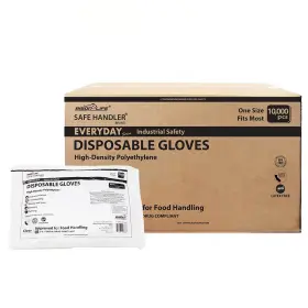 811437026651 SAFE HANDLER Disposable Food Handling Cuff Poly