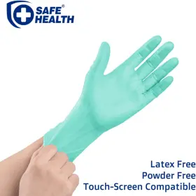 313025658669 SAFE HEALTH Aloegenii Disposable Gloves Aloe #3
