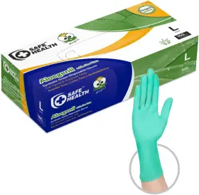 313025658669 SAFE HEALTH Aloegenii Disposable Gloves Aloe