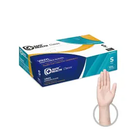712832881097 SAFE HEALTH Disposable Gloves Food Latex Powder