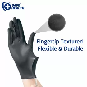 712832885088 SAFE HEALTH Nitrile Disposable Gloves Mil Box #3