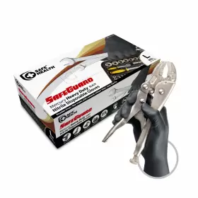 712832885088 SAFE HEALTH Nitrile Disposable Gloves Mil Box