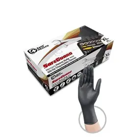 712832885095 SAFE HEALTH Nitrile Disposable Gloves Mil Box
