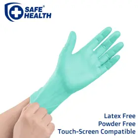 712832885170 SAFE HEALTH Aloegenii Disposable Gloves Aloe Mil #3