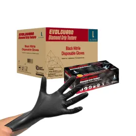 712832887778 SAFE HEALTH Diamond Grip Nitrile Disposable