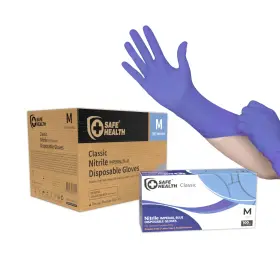 719886616552 SAFE HEALTH Nitrile Imperial Disposable Gloves