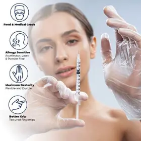 889526407803 SAFE HEALTH Exam Glovess Mil Medical Disposable #3