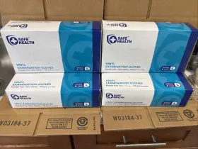 FIY1043G SAFE HEALTH Examination Gloves Powder Sterile