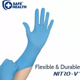 SVN5B3-BX-M SAFE HEALTH Nitrile Gloves #2