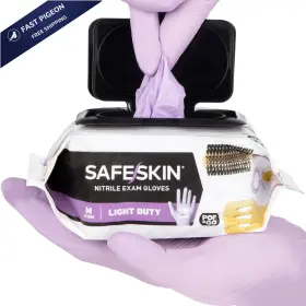 48363-EA SAFESKIN Nitrile Disposable Gloves Pack