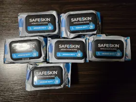 48366-DSP SAFESKIN Disposable Nitrile Gloves Pop Go Pack