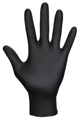 66583 SAFETY Derma Tuff Powder Nitrile Disposable Gloves Mil #3