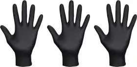 66518-L-3INNER SAFETY Raven Powder Disposable Nitrile Mil